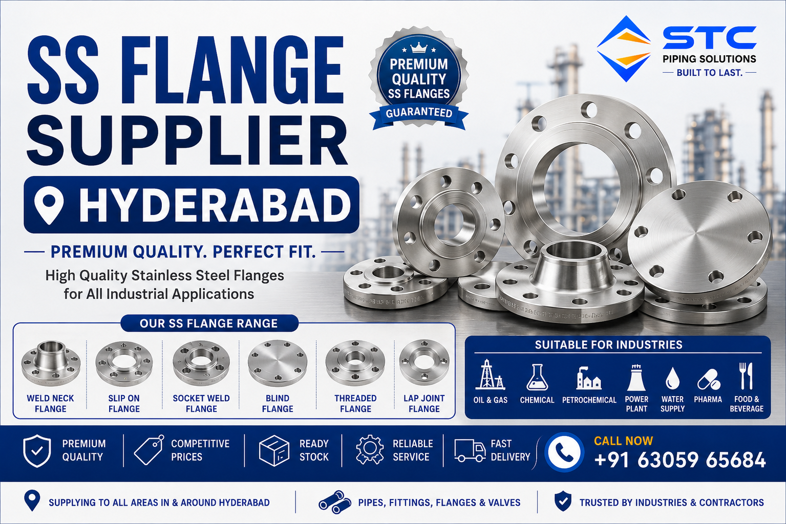 SS Flange Supplier Hyderabad