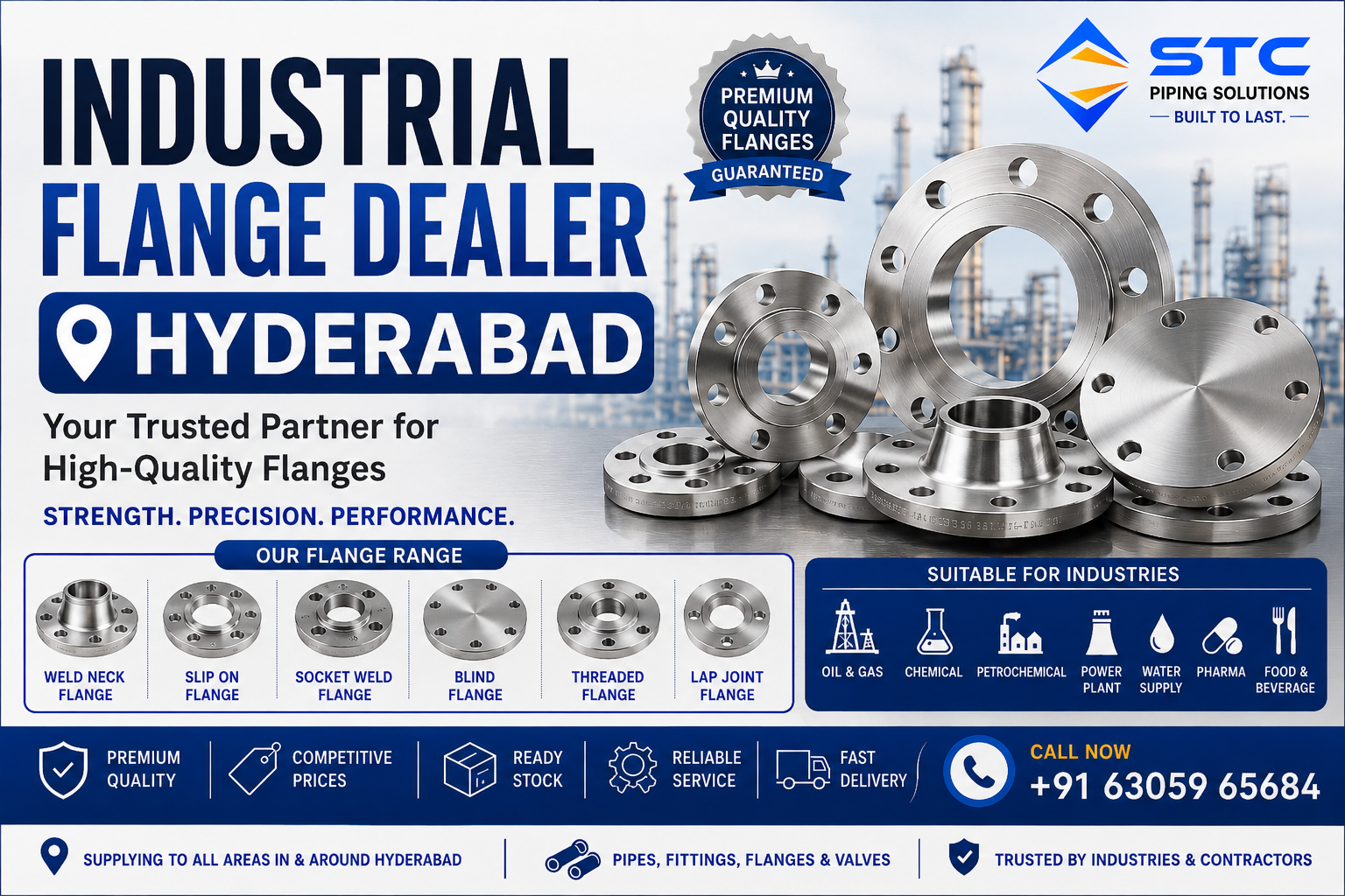 Industrial Flange Dealer Hyderabad
