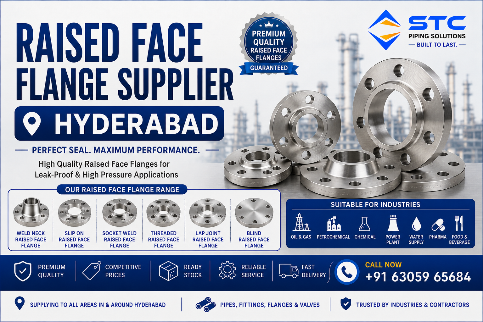 Raised Face Flange Supplier Hyderabad
