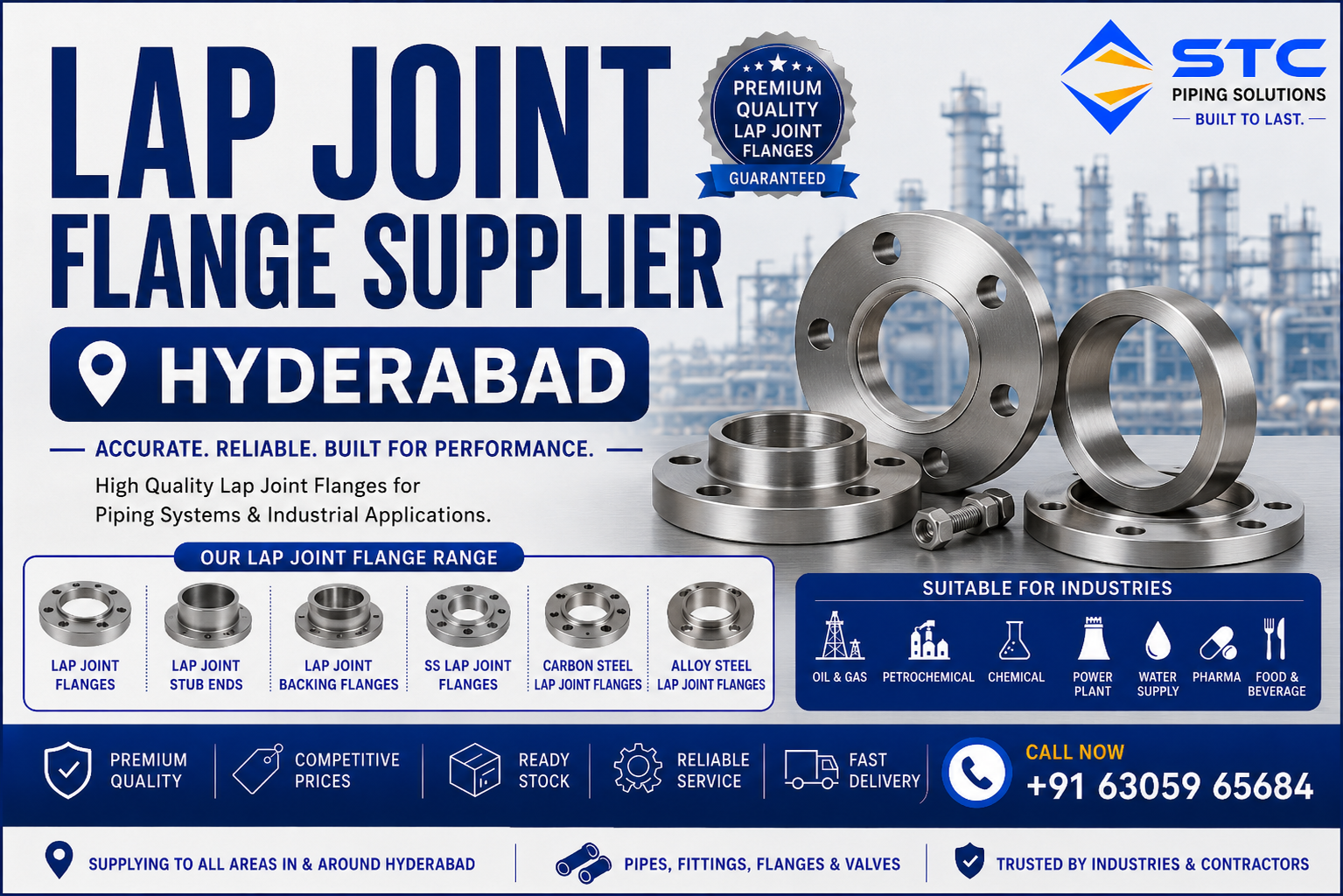 Lap Joint Flange Supplier Hyderabad