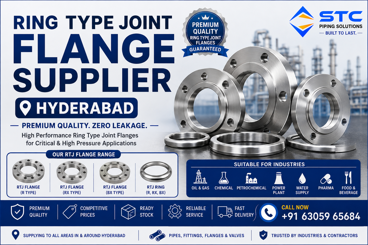 Ring Type Joint Flange Supplier Hyderabad