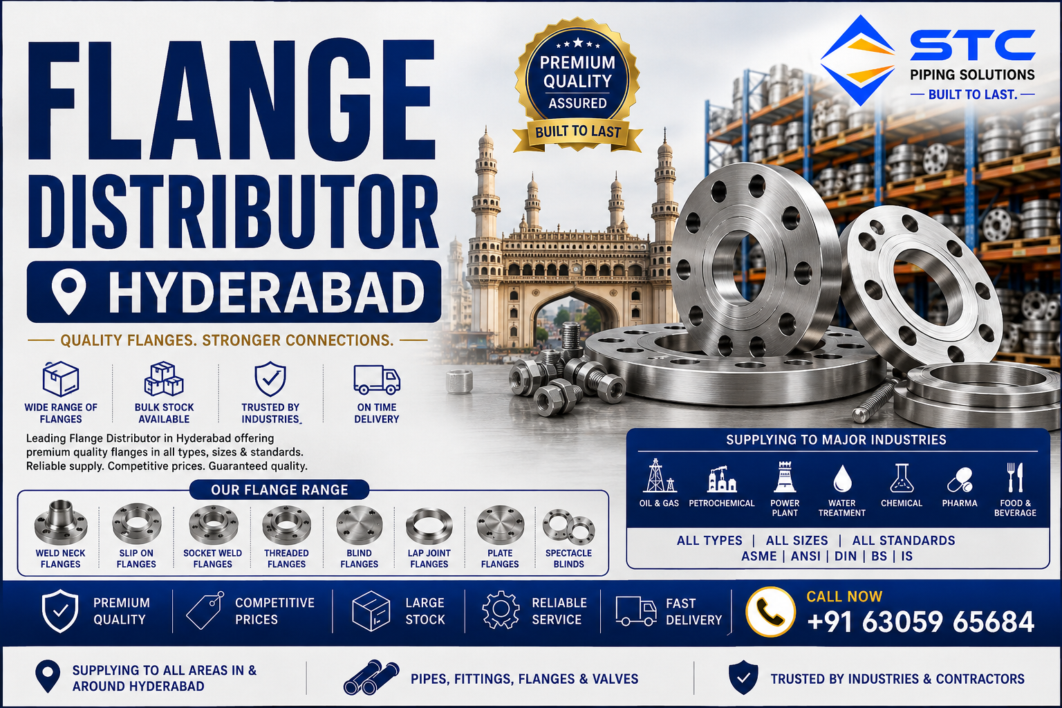 Flange Distributor Hyderabad
