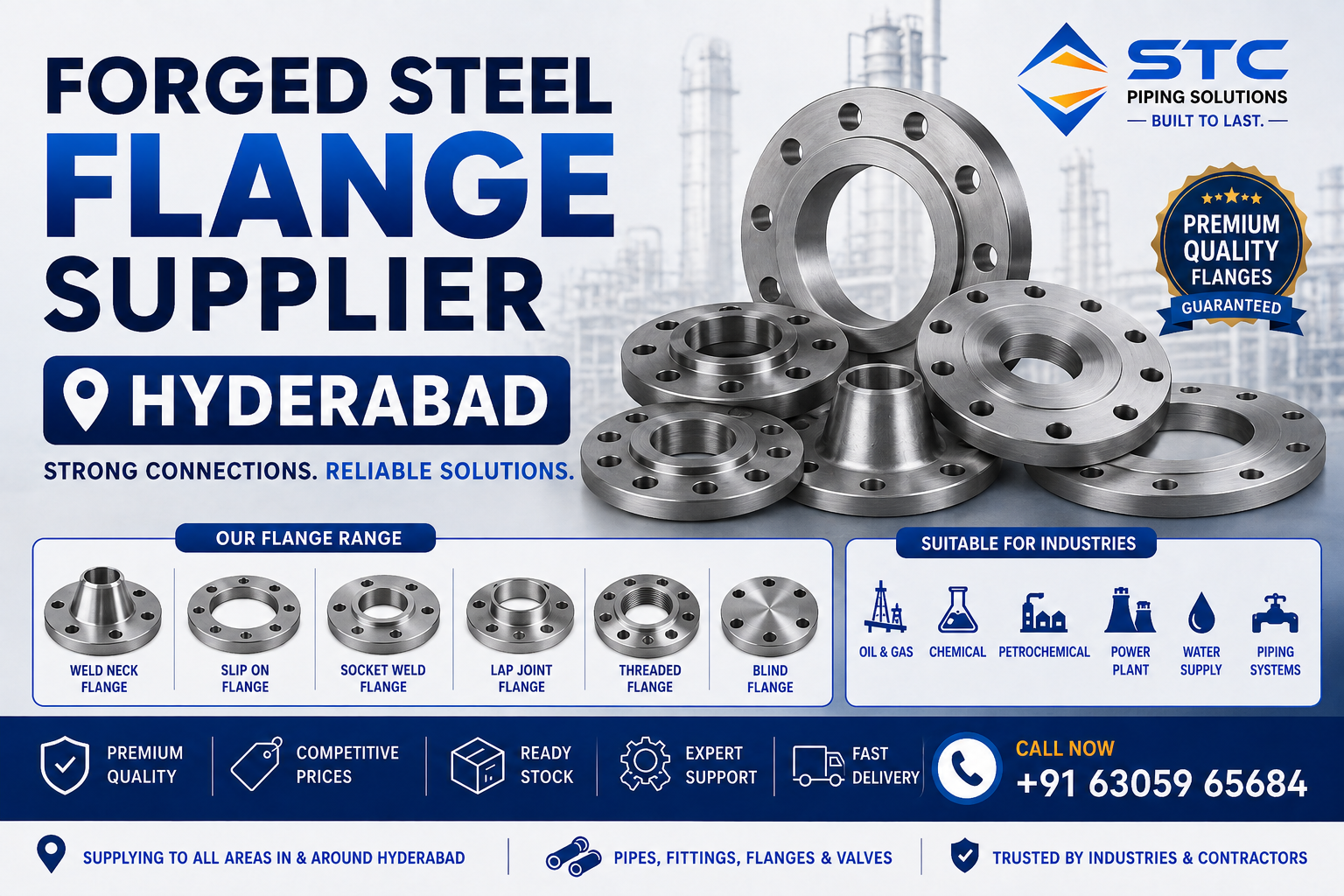 Forged Steel Flange Supplier Hyderabad