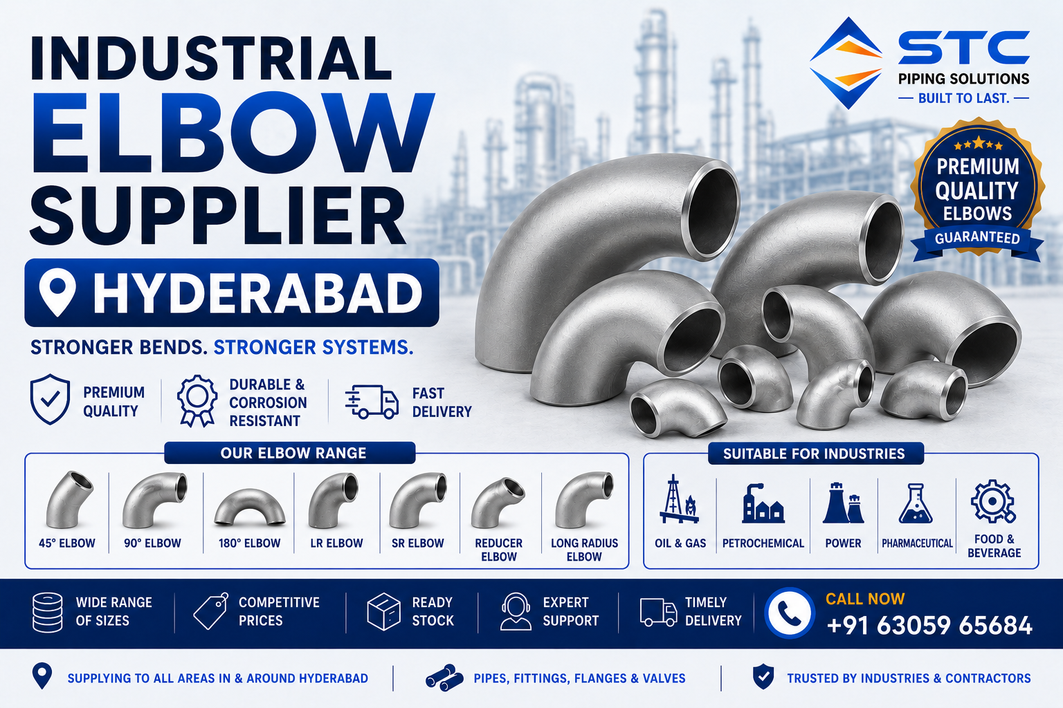 Industrial Elbow Supplier Hyderabad