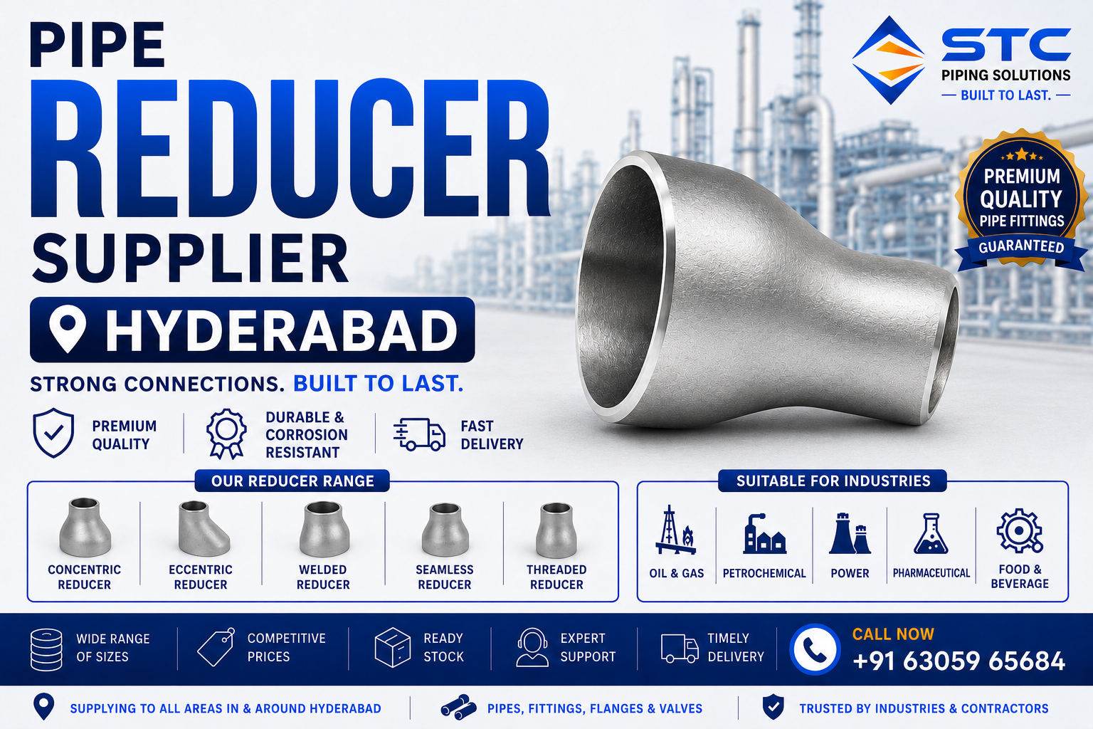 Pipe Reducer Supplier Hyderabad