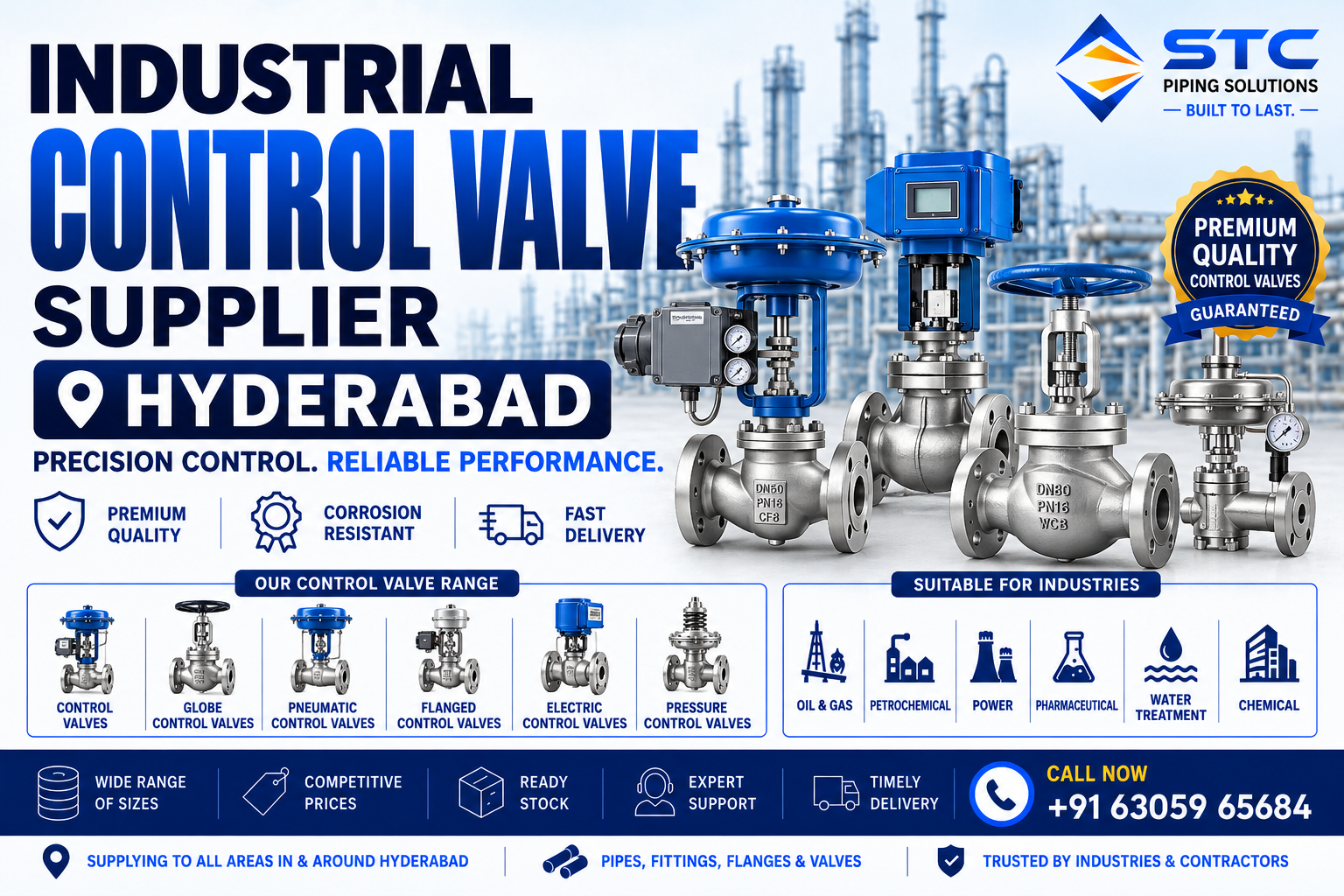 Industrial Control Valve Supplier